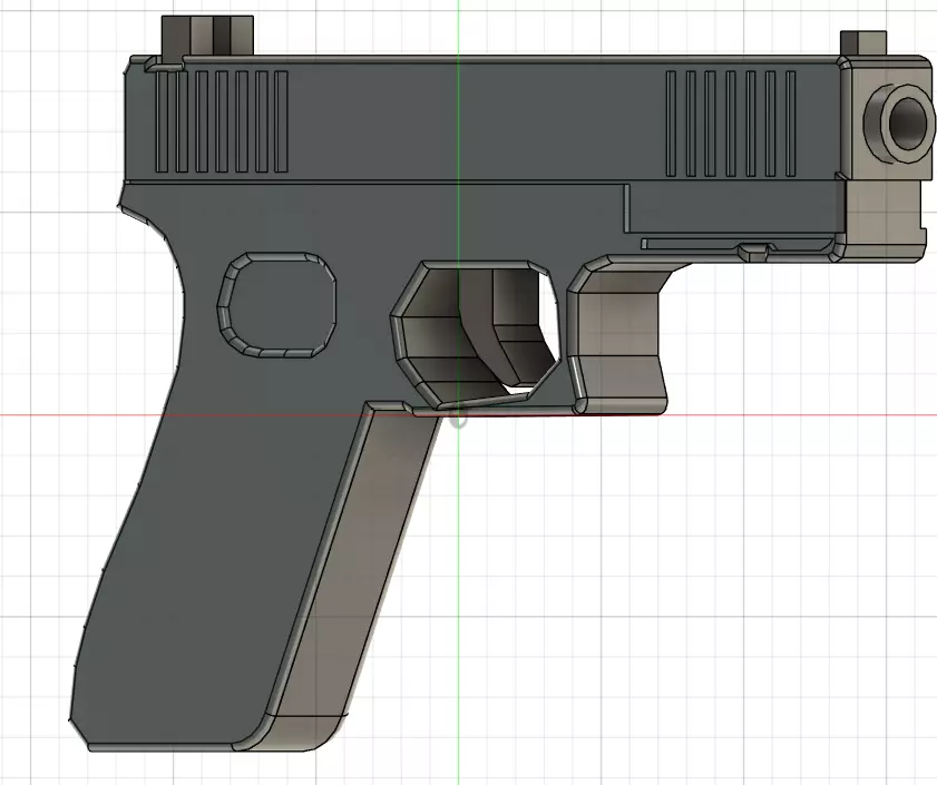 GLOCK 17V15 3D print model