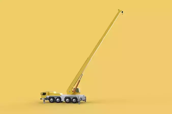 LIEBHERR LTM 1070 TELESCOPIC MOBILE CRANE EXTENDED BOOM TRUCK