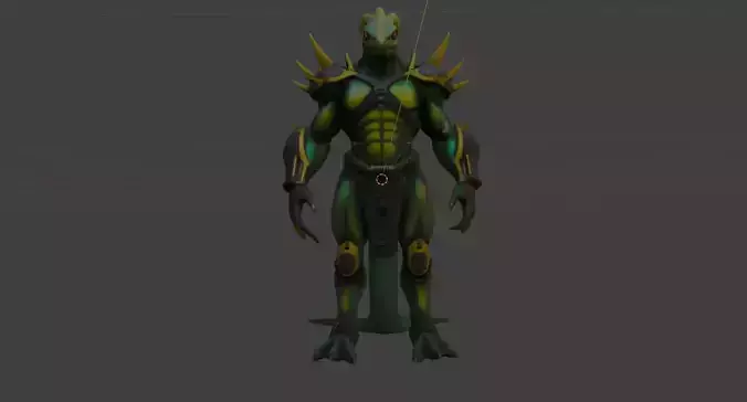  Sci Fi and Hybrid 3D Character Models