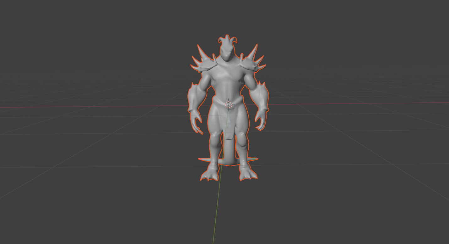  Sci Fi and Hybrid 3D Character Models Low-poly 3D model_13