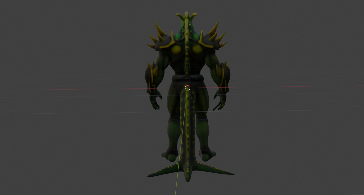  Sci Fi and Hybrid 3D Character Models Low-poly 3D model_7