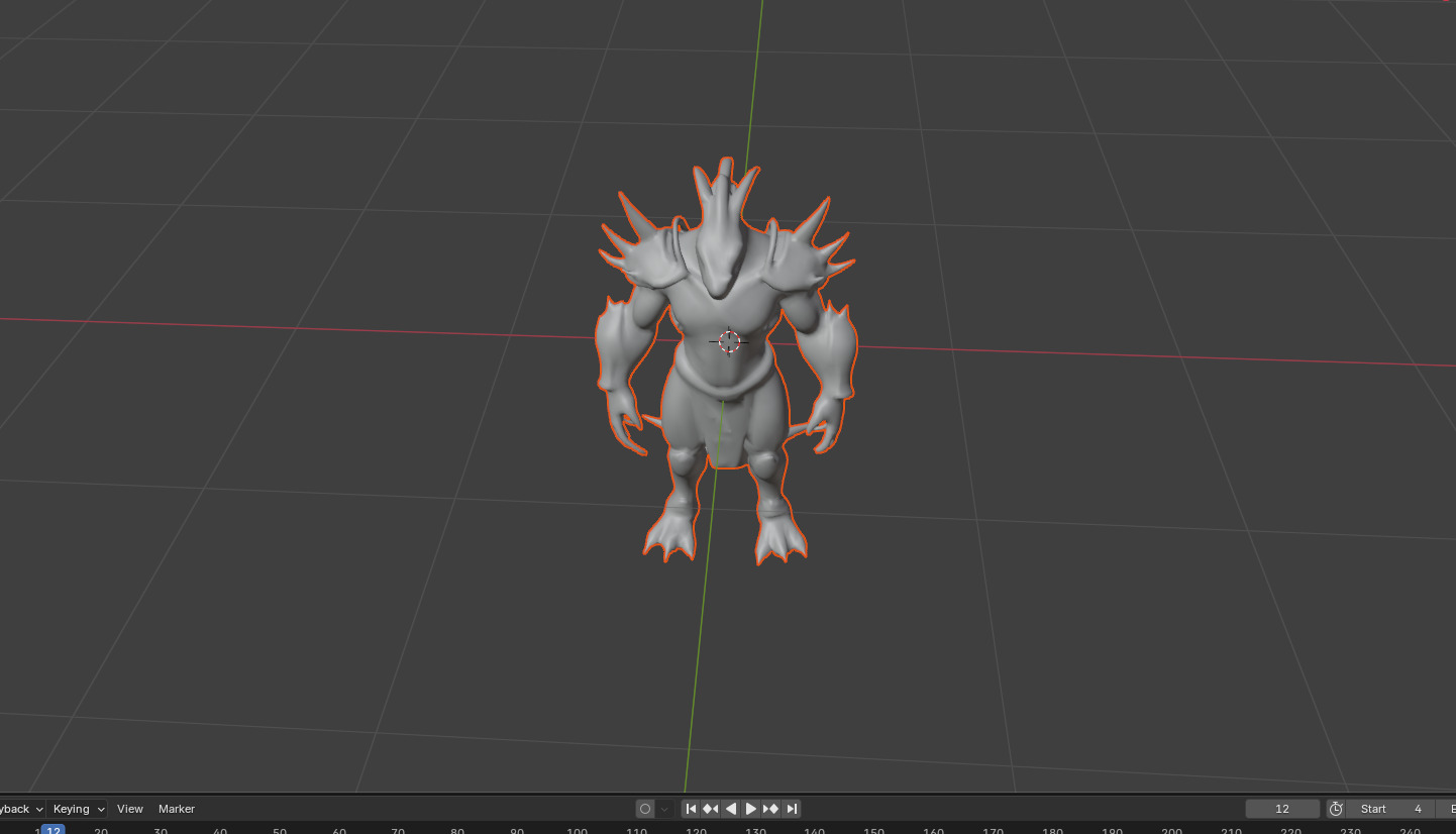  Sci Fi and Hybrid 3D Character Models Low-poly 3D model_15