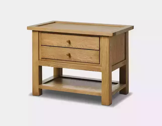 Wooden Nightstand Bedside Table