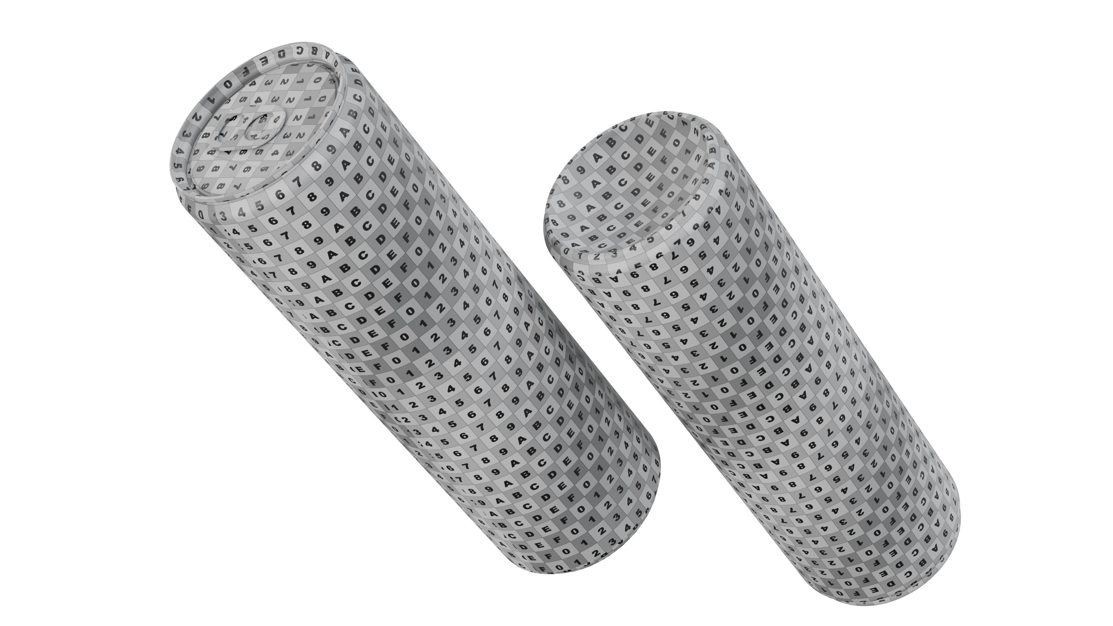 Sodacan 300ml with droplets 3D model_14