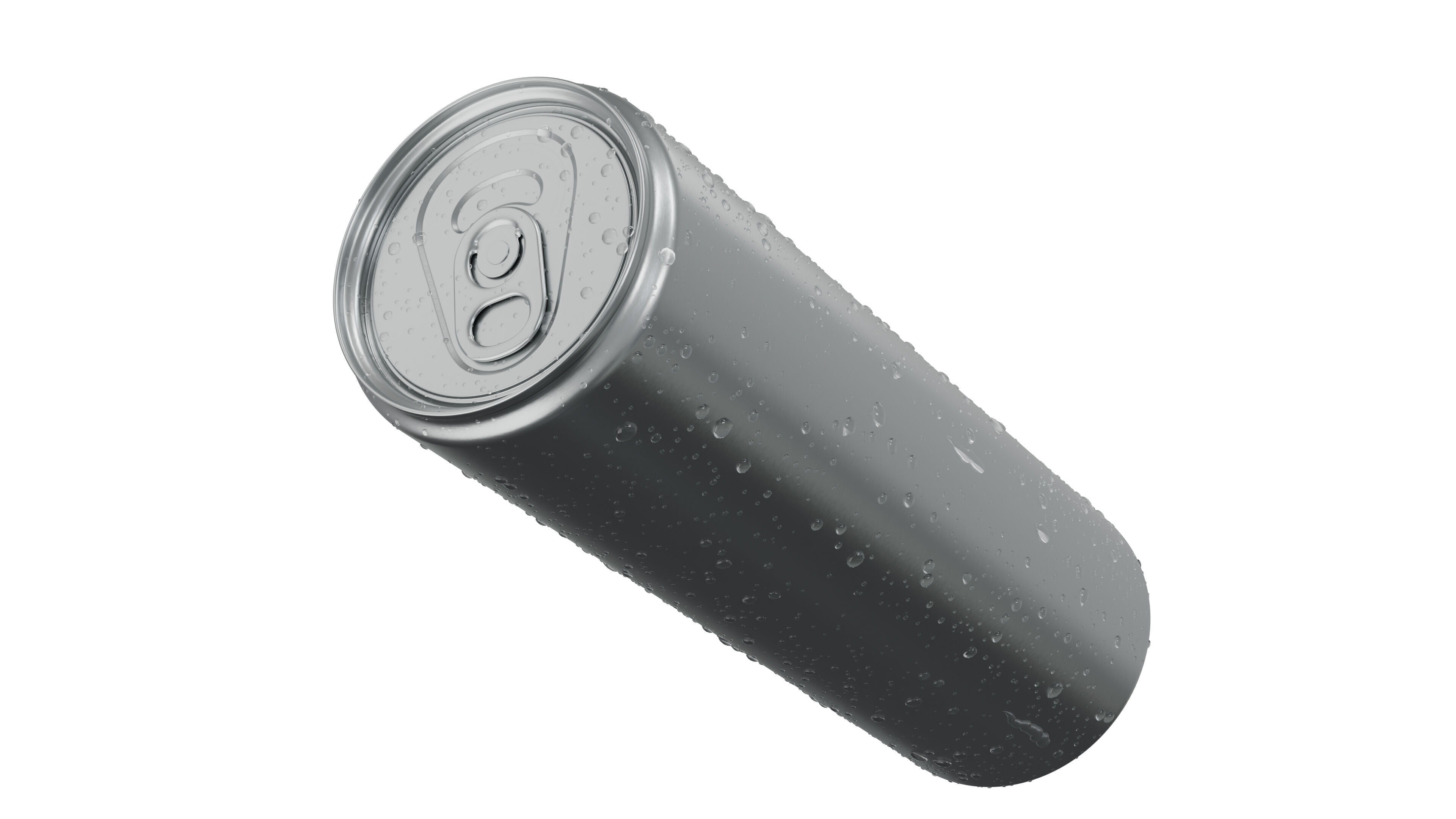 Sodacan 300ml with droplets 3D model_7