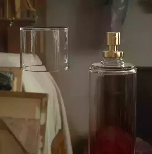 parfum bottle 3D model  3D model
