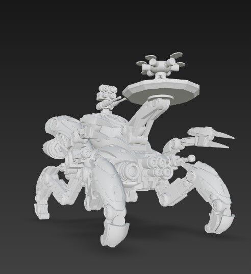 3D Printable Iron Oath Swallow Recon Mechanism 3D model_6