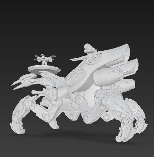 3D Printable Iron Oath Swallow Recon Mechanism 3D model_14