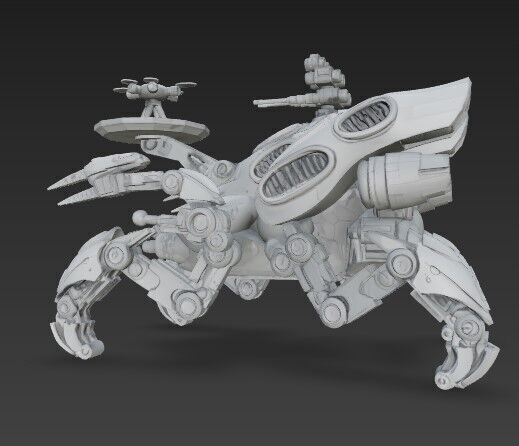 3D Printable Iron Oath Swallow Recon Mechanism 3D model_23