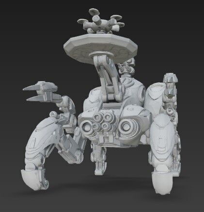 3D Printable Iron Oath Swallow Recon Mechanism 3D model_3