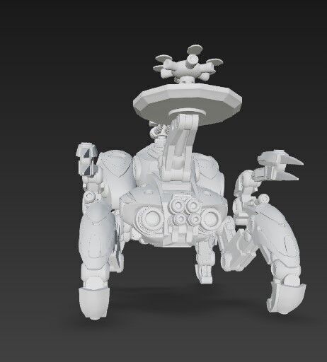 3D Printable Iron Oath Swallow Recon Mechanism 3D model_5