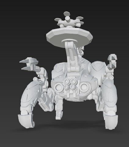 3D Printable Iron Oath Swallow Recon Mechanism 3D model_4