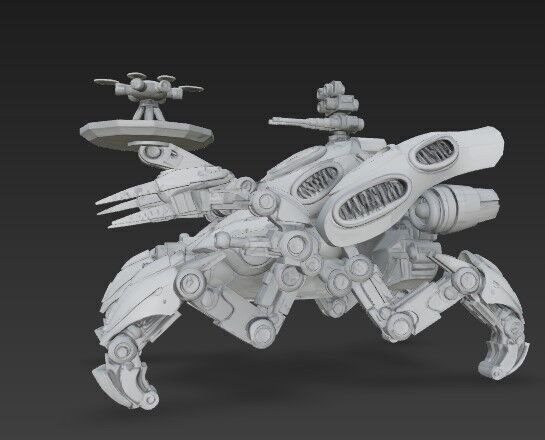3D Printable Iron Oath Swallow Recon Mechanism 3D model_24