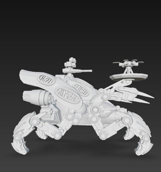 3D Printable Iron Oath Swallow Recon Mechanism 3D model_8