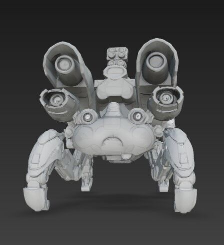 3D Printable Iron Oath Swallow Recon Mechanism 3D model_21