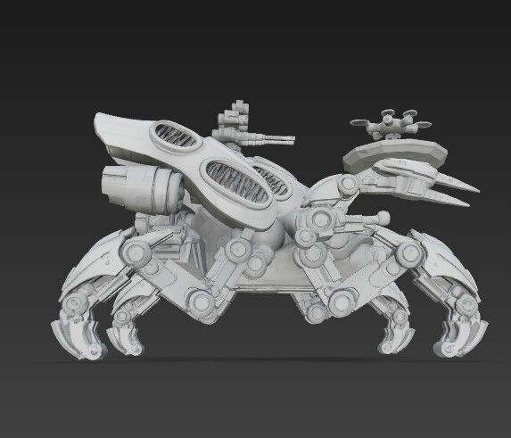 3D Printable Iron Oath Swallow Recon Mechanism 3D model_19