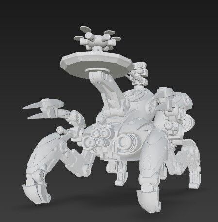 3D Printable Iron Oath Swallow Recon Mechanism 3D model_17
