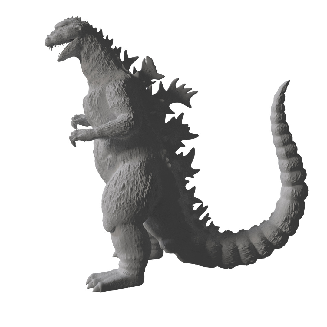 Godzilla 1955 3d print 3D print model_2