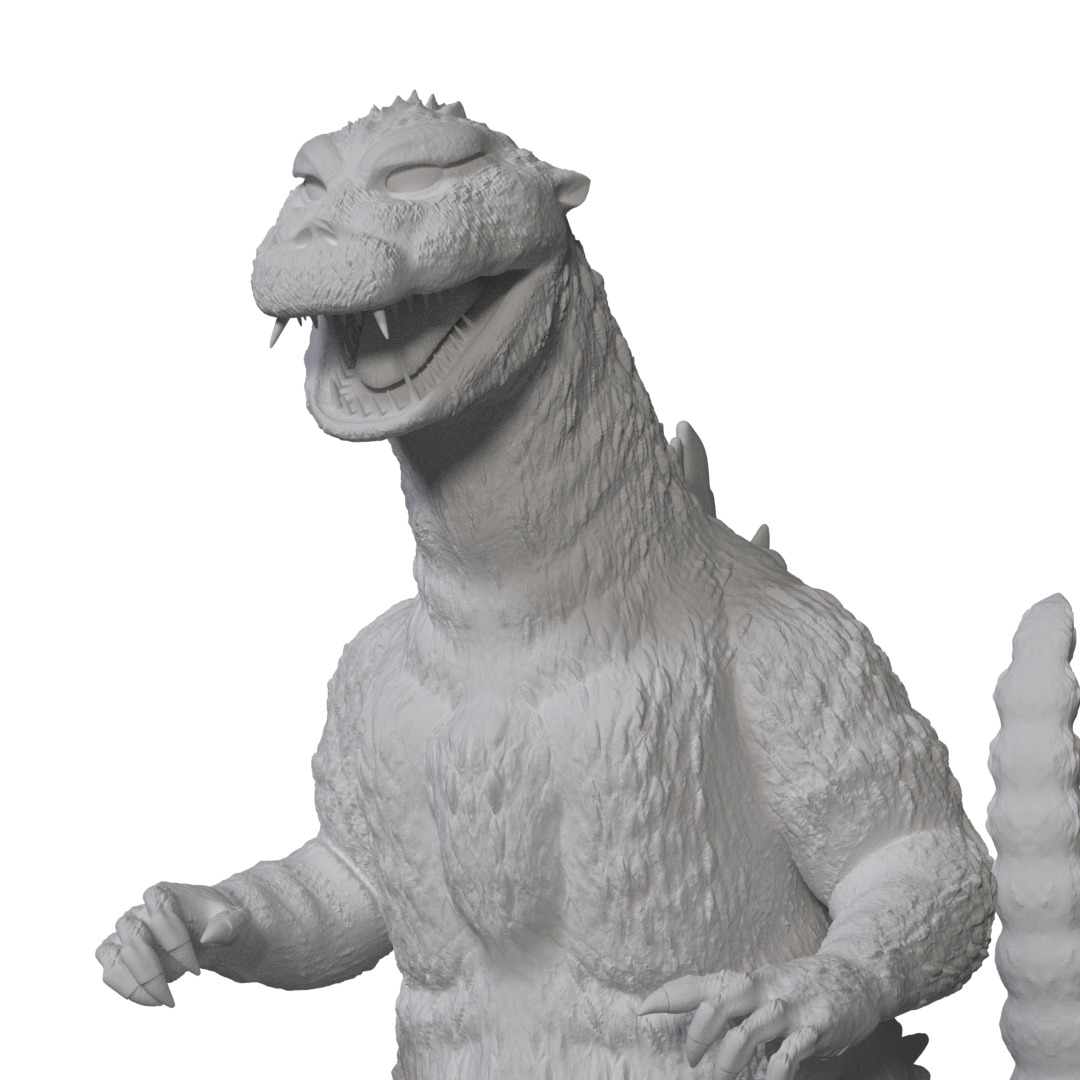 Godzilla 1955 3d print 3D print model_1
