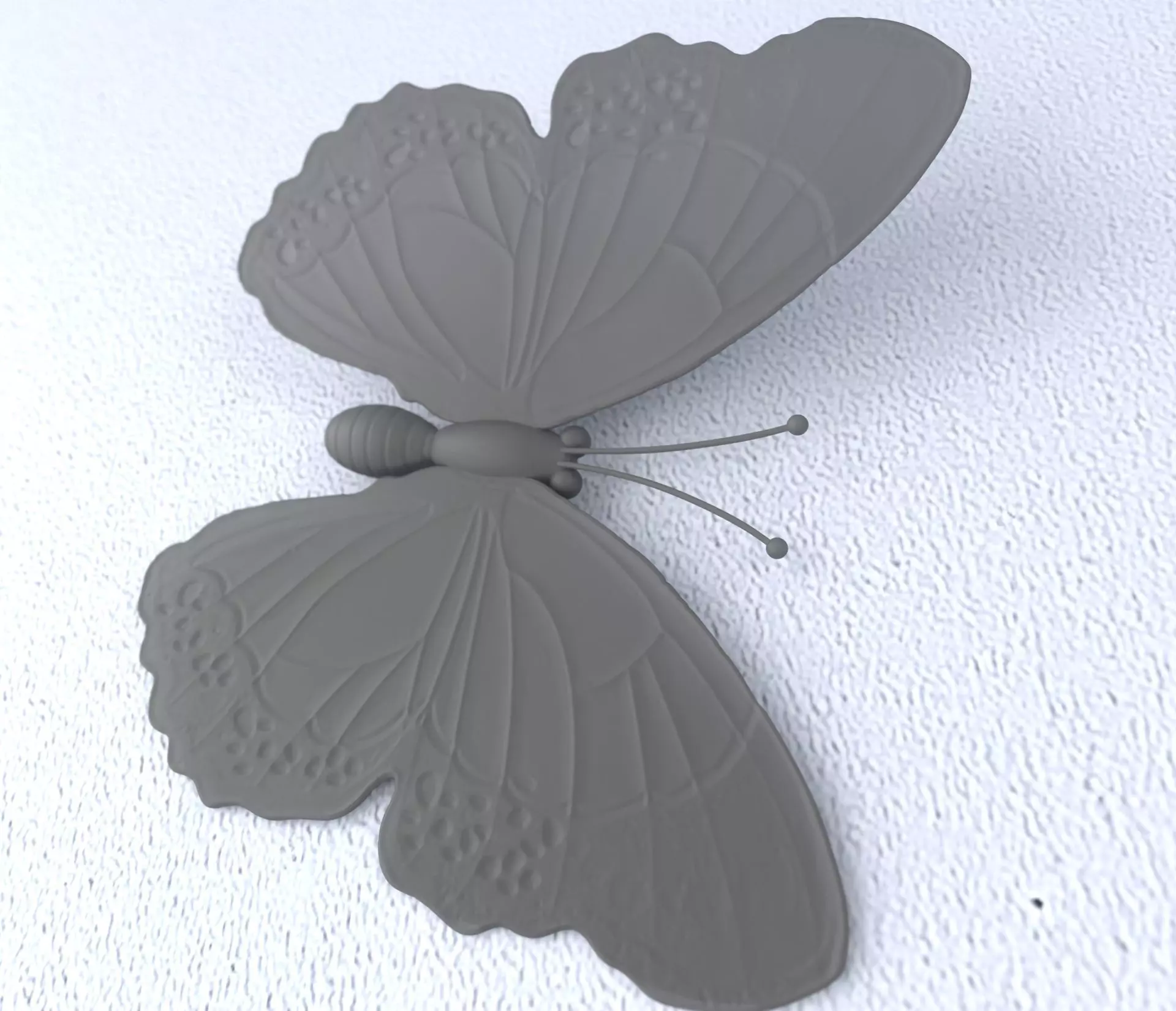 Butterfly 3D print model