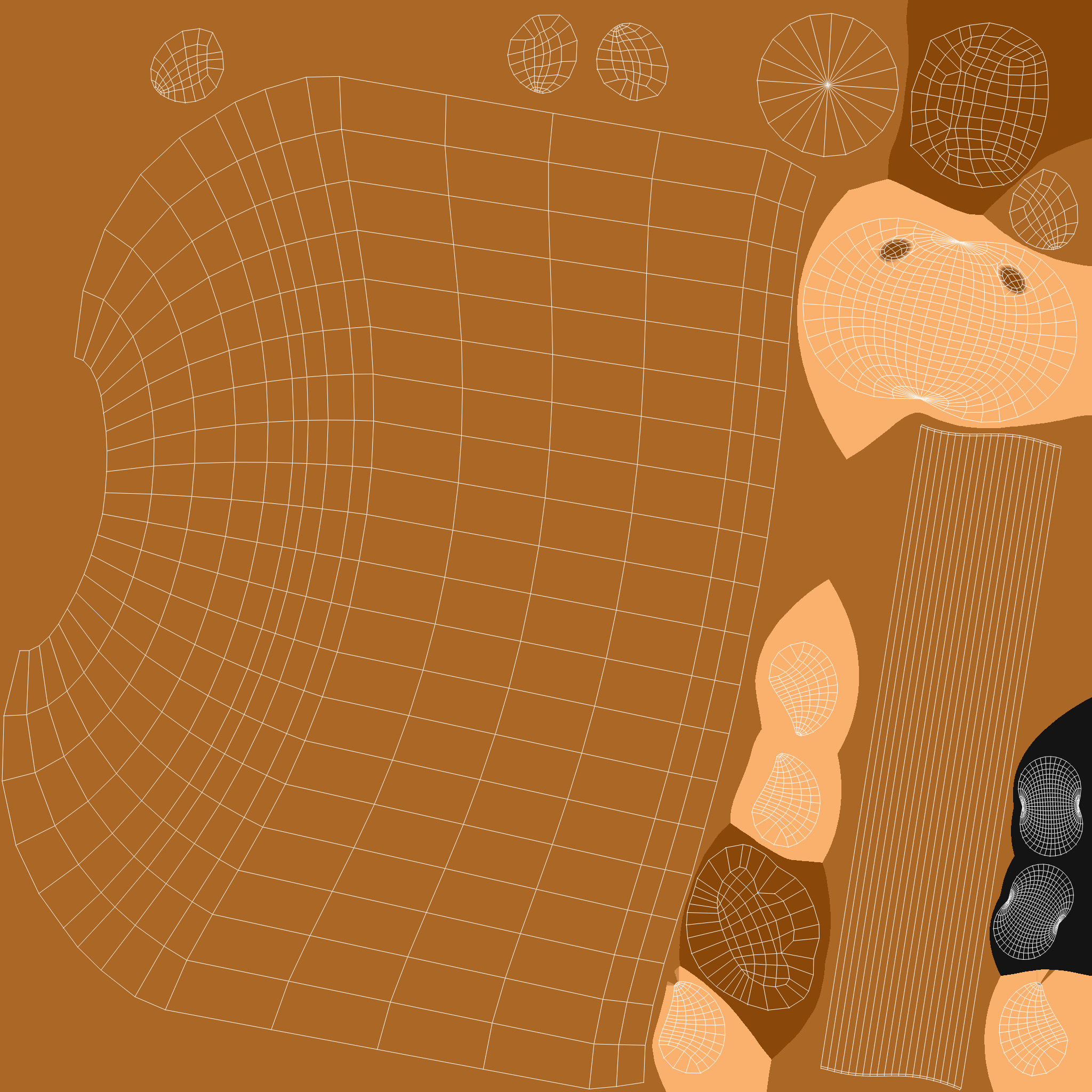 Cute Cow Bubble Tea  Low-poly 3D model_5