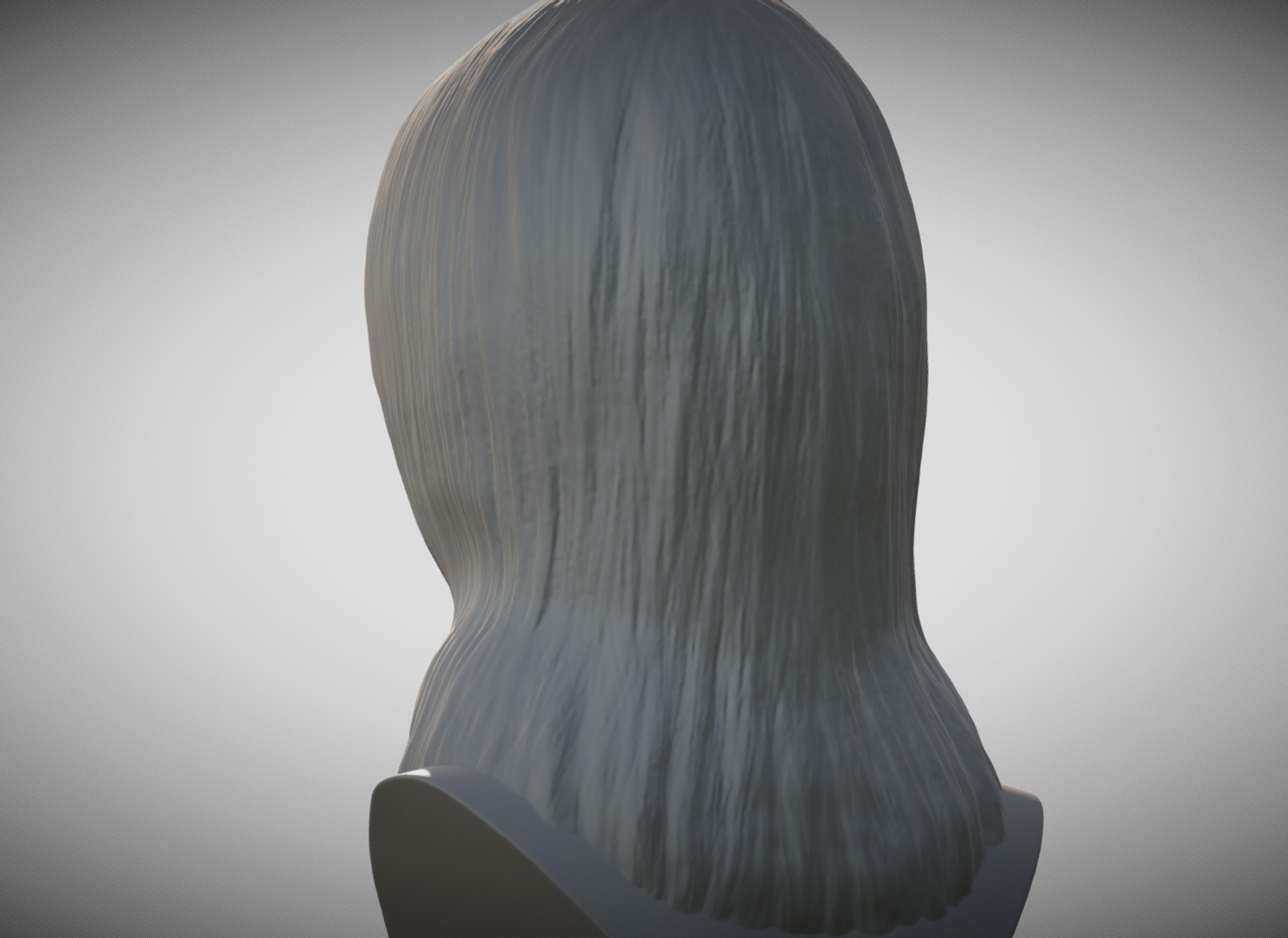 Kendall Jenner bust 3D print model_4