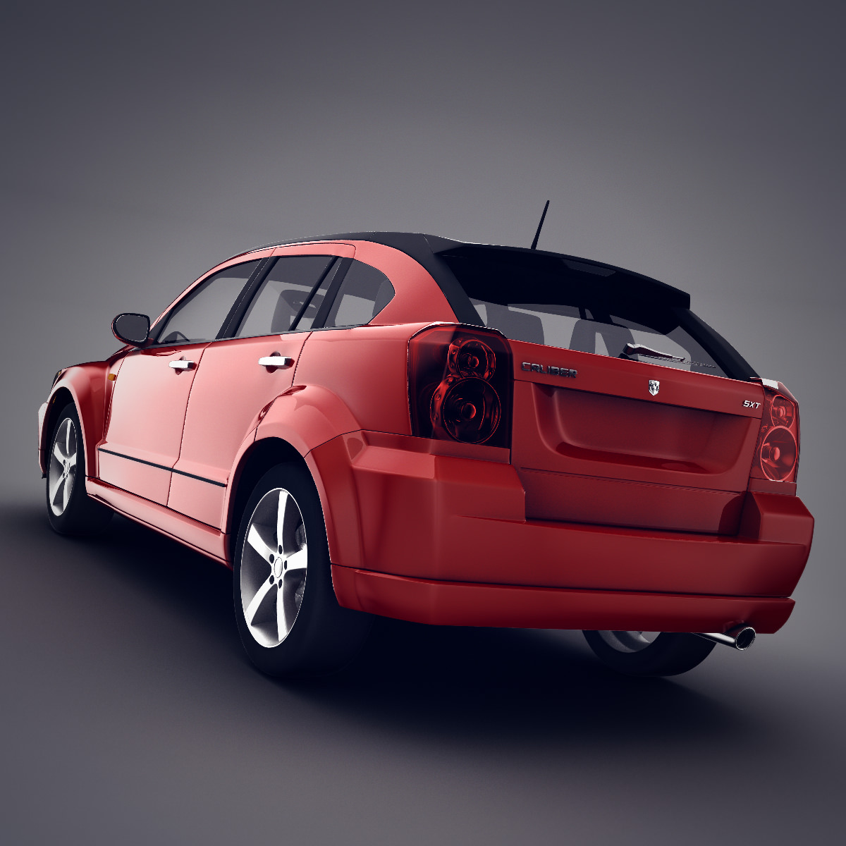 Dodge Caliber 3D model_2