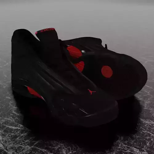 AIR JORDAN 14 LAST SHOT 3D SHOES