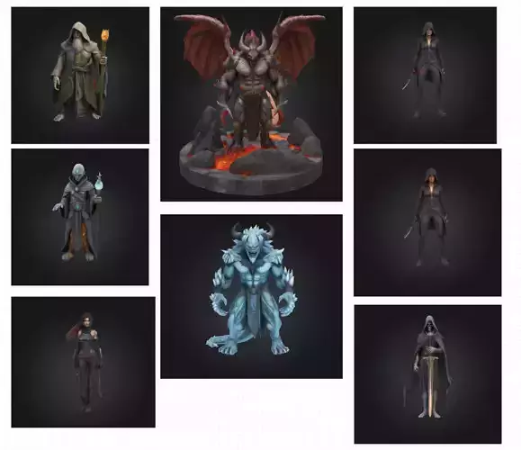 30 Characters Bundle