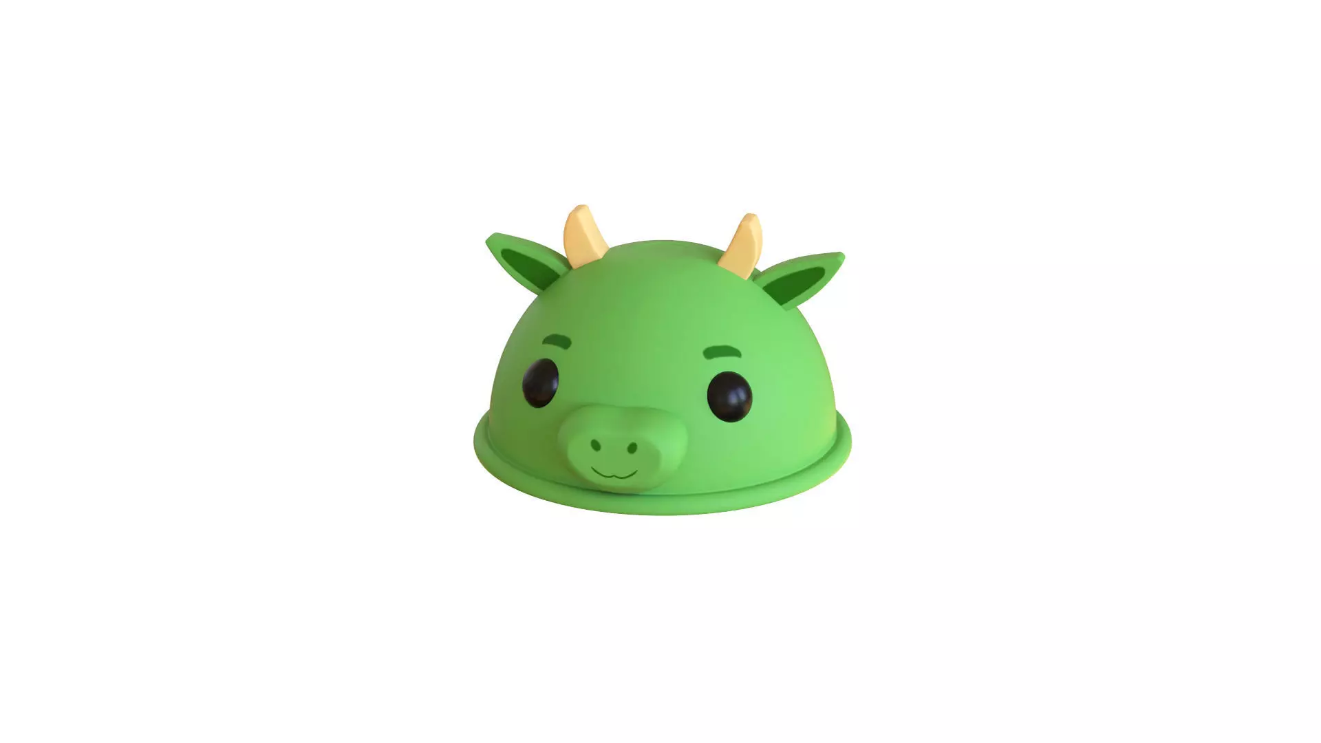 Low-Poly Dragon Hat Low-poly 3D model_0