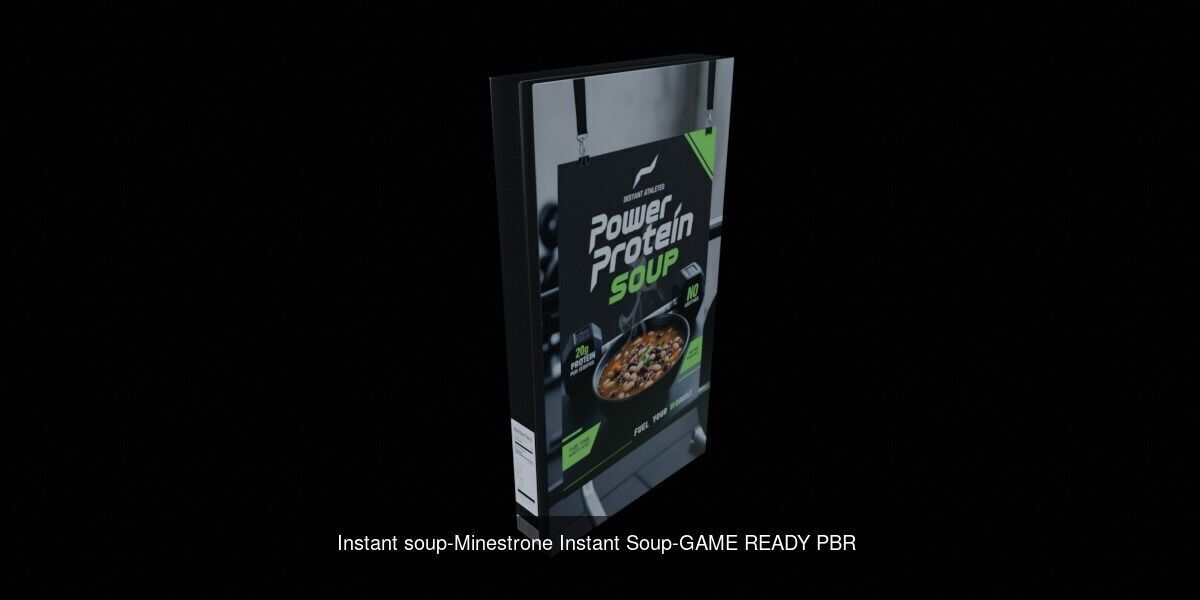 Instant soup-100 Different Texture Version 3D Model Collection _31