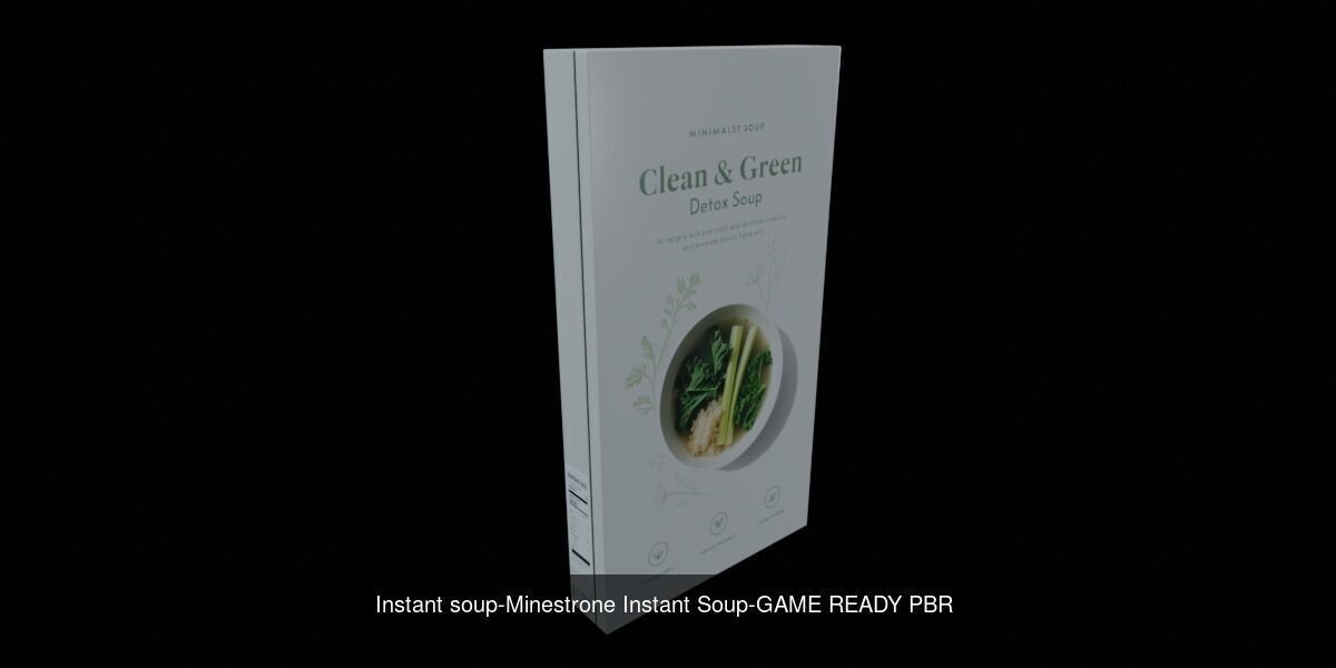 Instant soup-100 Different Texture Version 3D Model Collection _47