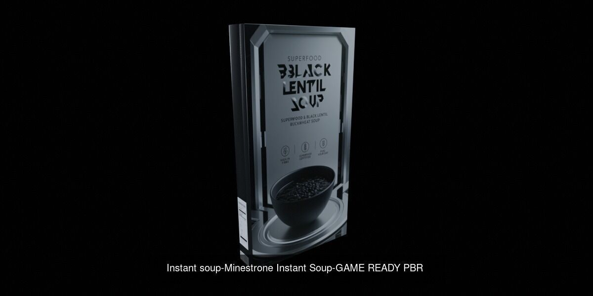 Instant soup-100 Different Texture Version 3D Model Collection _32