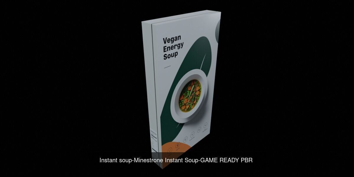 Instant soup-100 Different Texture Version 3D Model Collection _51