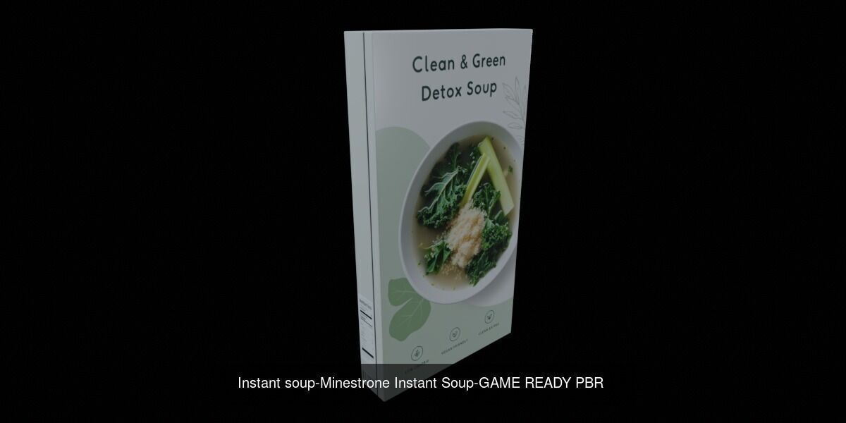 Instant soup-100 Different Texture Version 3D Model Collection _46