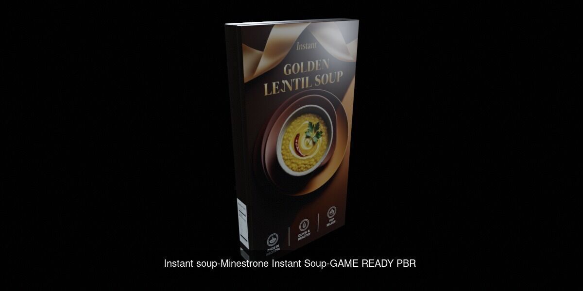 Instant soup-100 Different Texture Version 3D Model Collection _34