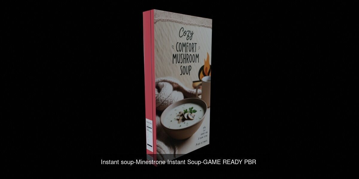 Instant soup-100 Different Texture Version 3D Model Collection _21