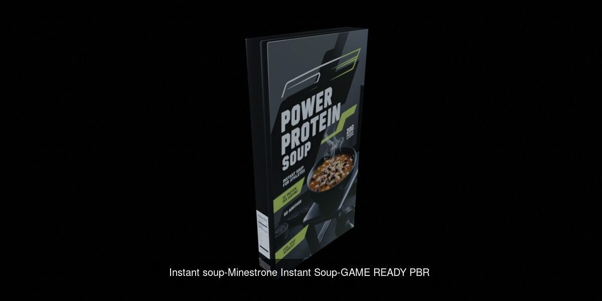 Instant soup-100 Different Texture Version 3D Model Collection _30