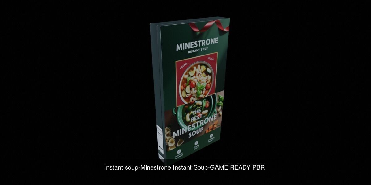 Instant soup-100 Different Texture Version 3D Model Collection _37