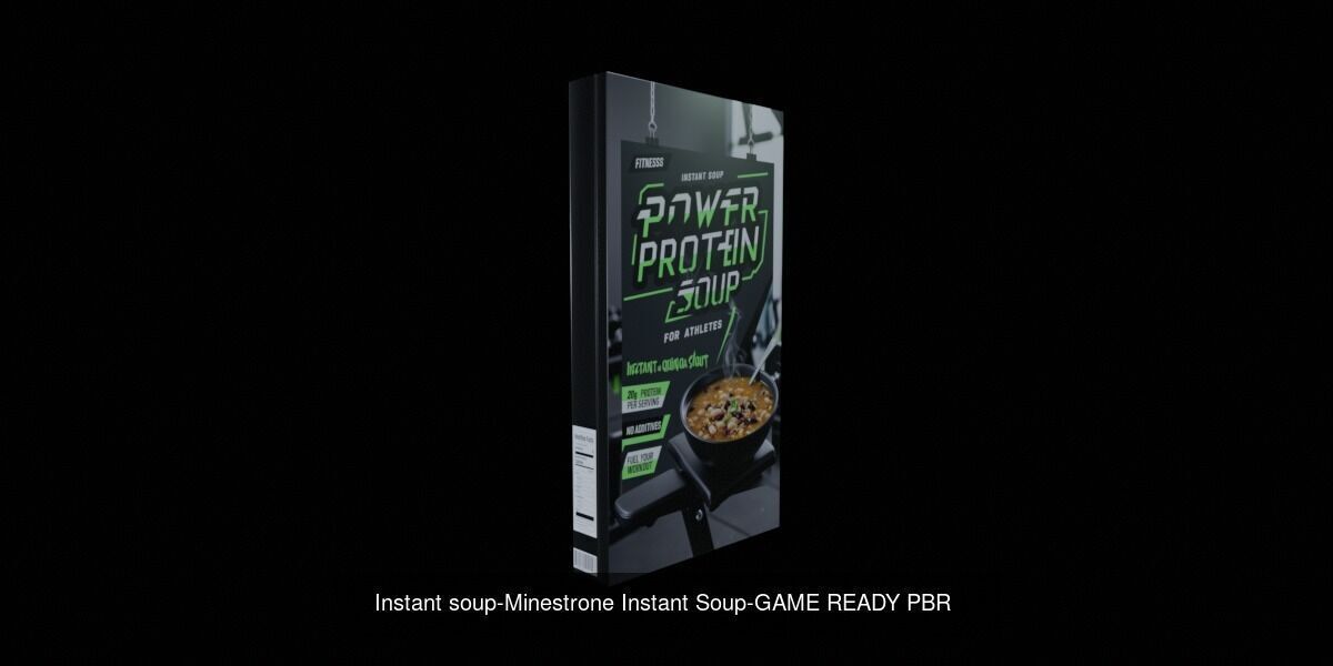 Instant soup-100 Different Texture Version 3D Model Collection _28