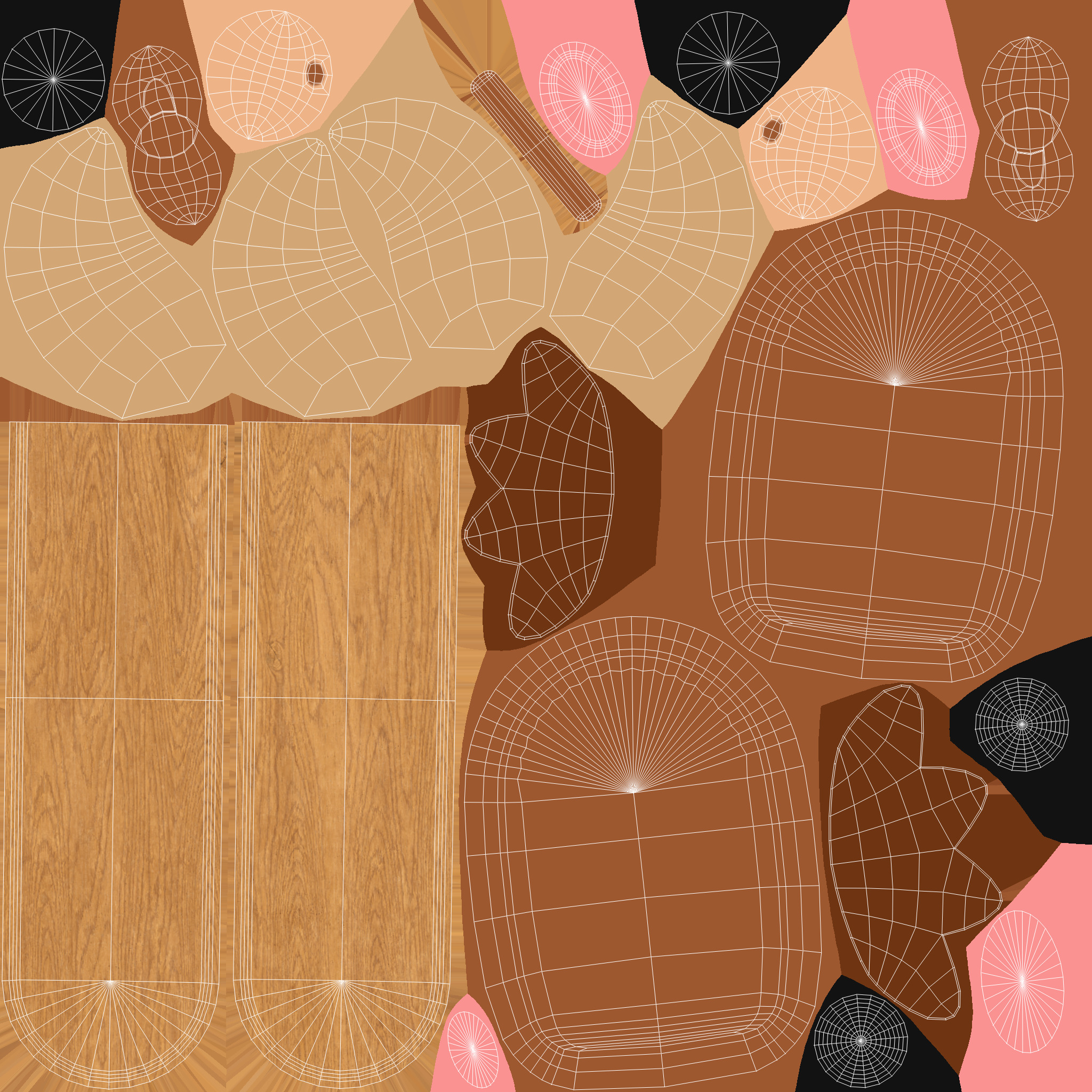 Low-Poly Cow Ice Cream Cute  Low-poly 3D model_5