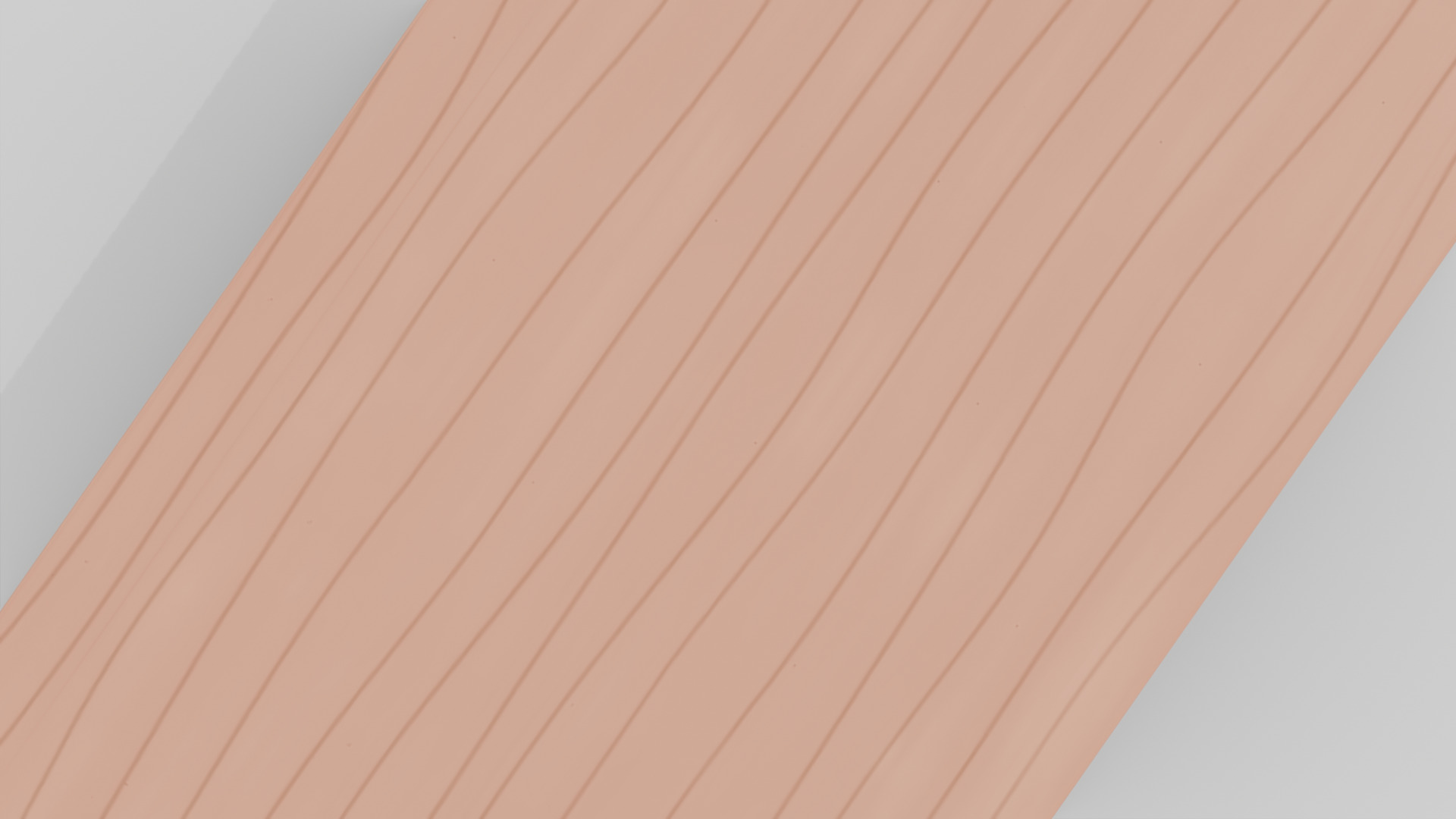 Outdoor Wooden Bench 14 Low-poly 3D model_2