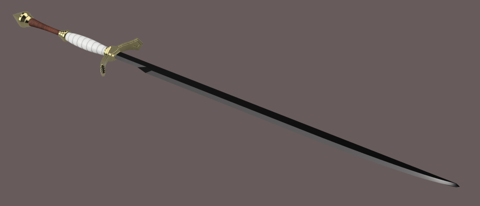 Clair Obscur Expedition 33 - Noahram sword 3D print model_1