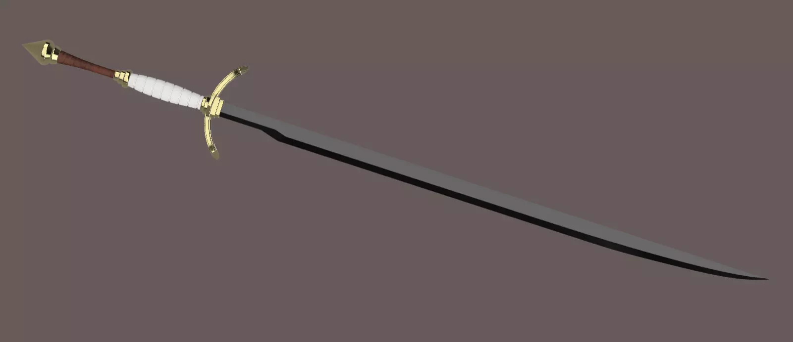 Clair Obscur Expedition 33 - Noahram sword 3D print model_0