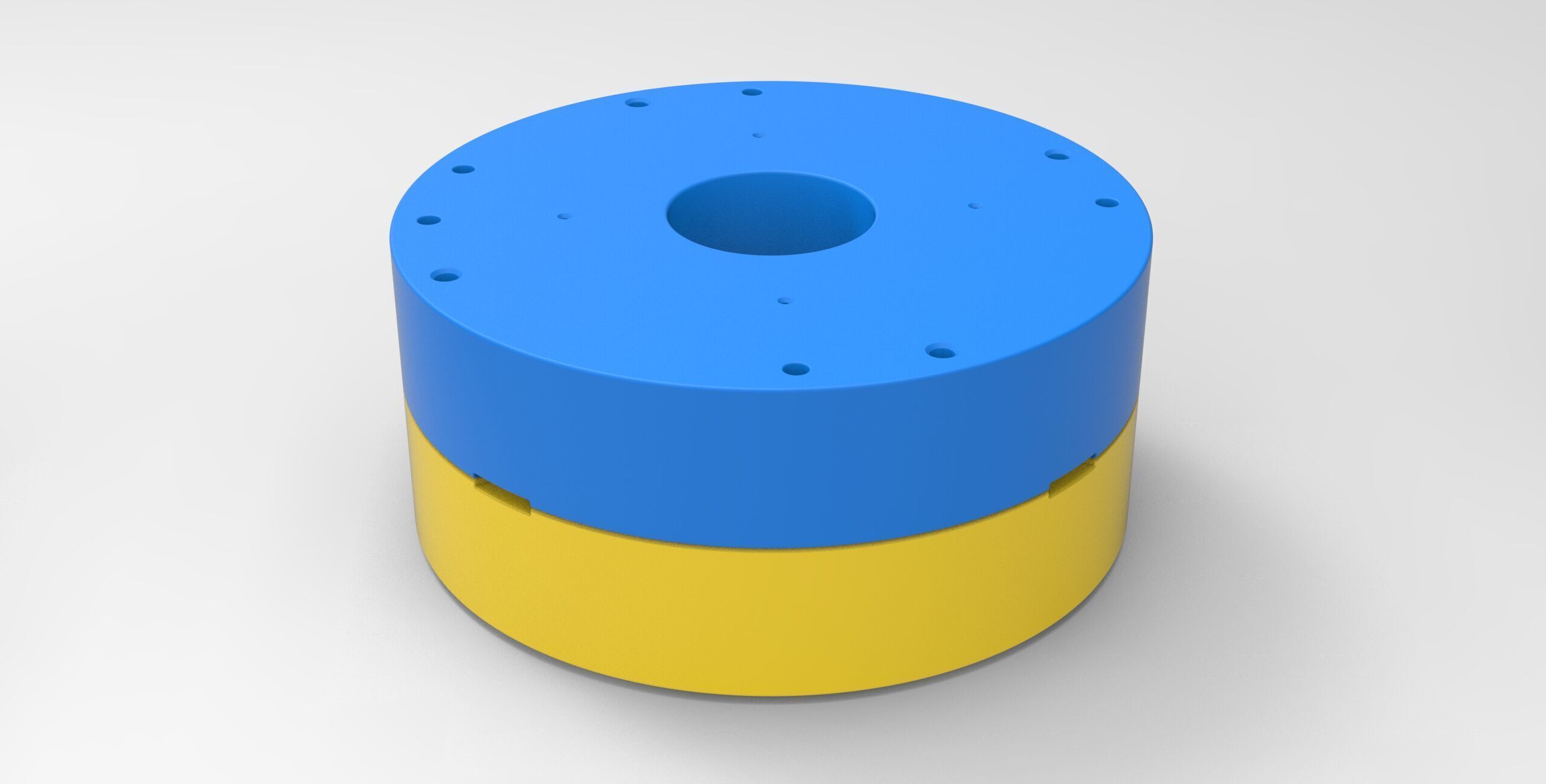 Mold for vintage pulling Tractor tire Scale 3D print model_4