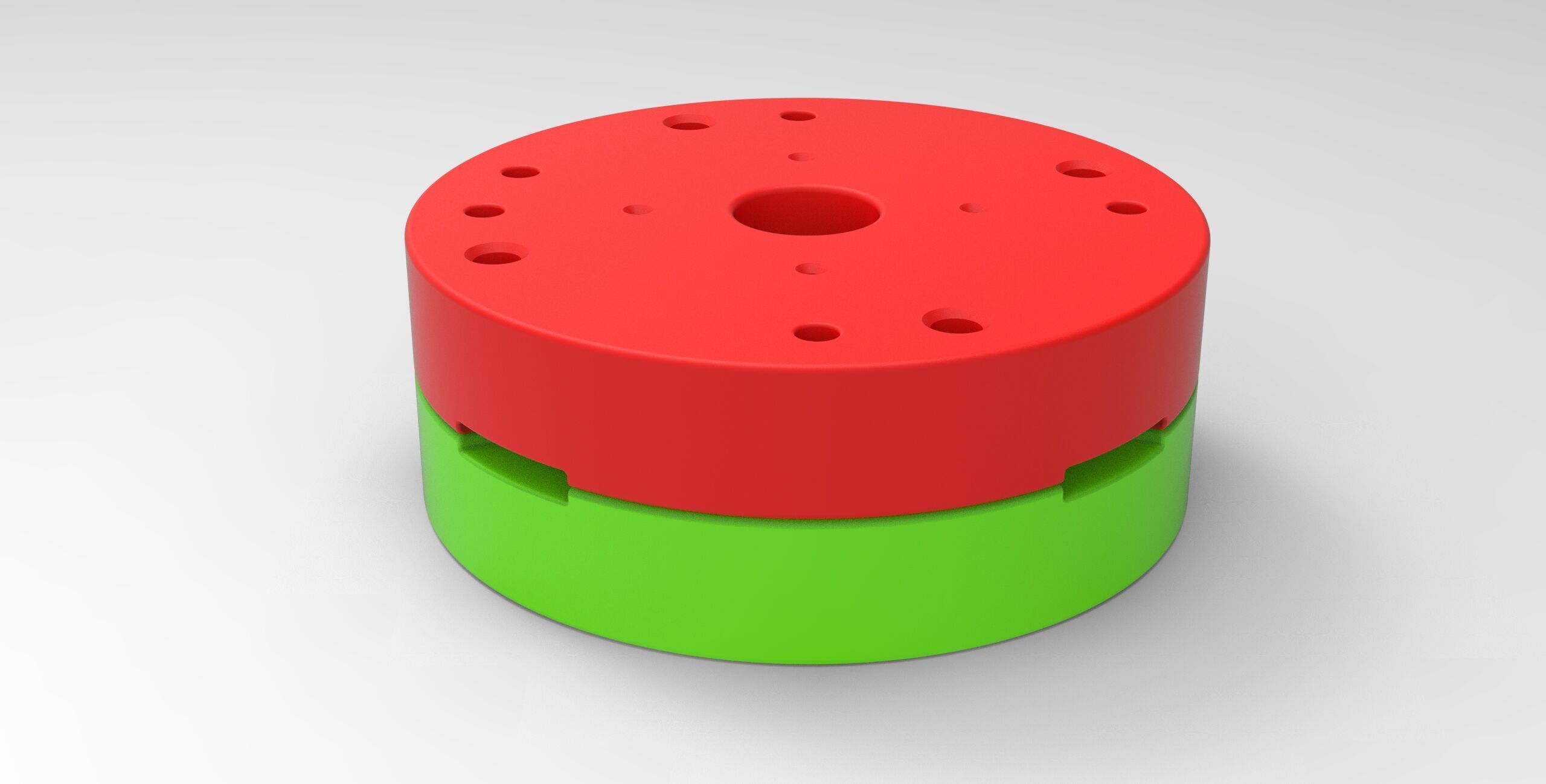 Mold for vintage pulling Tractor tire Scale 3D print model_13