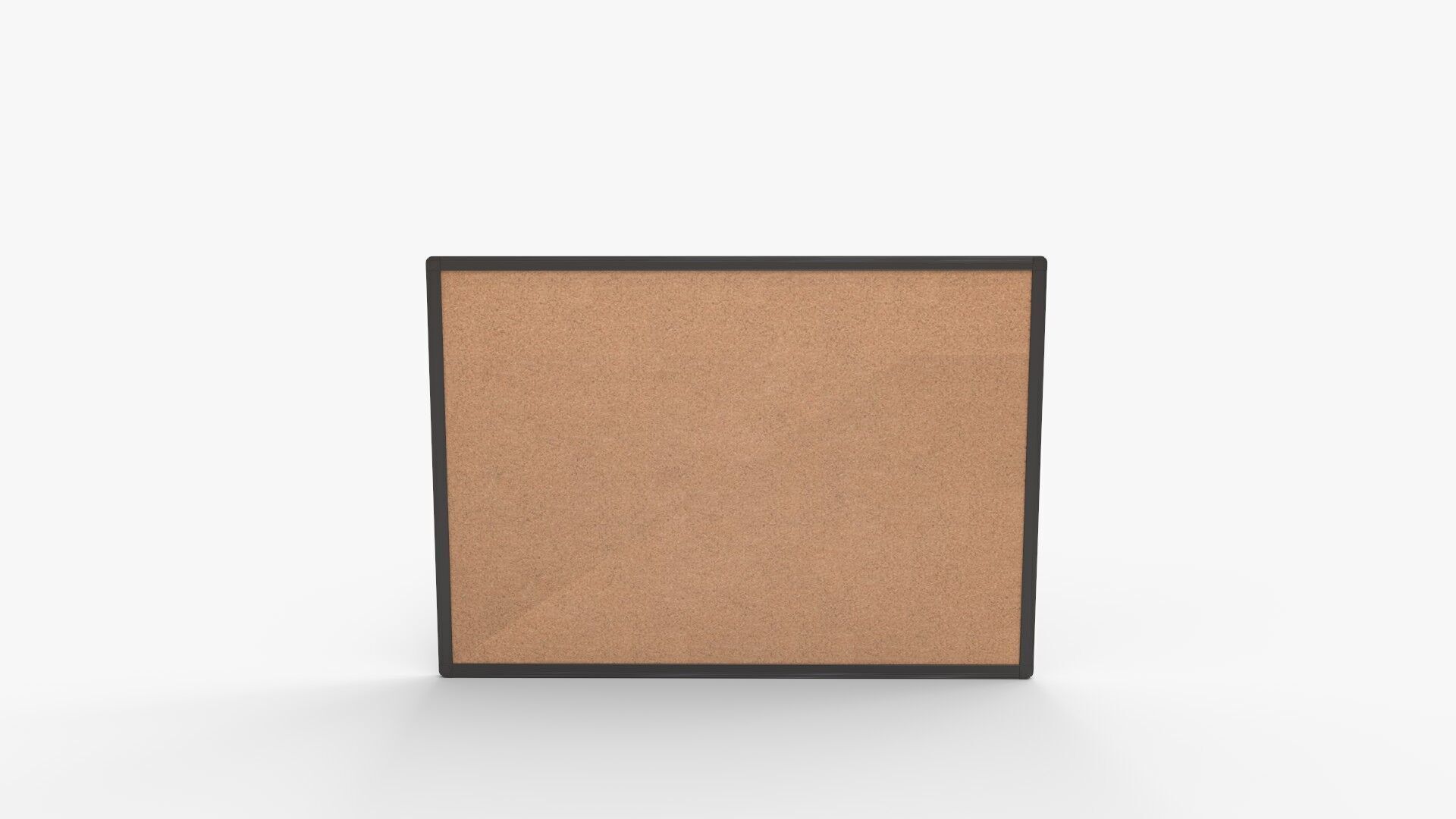 ALLboards Cork Board with Wooden Frame 3D model_9