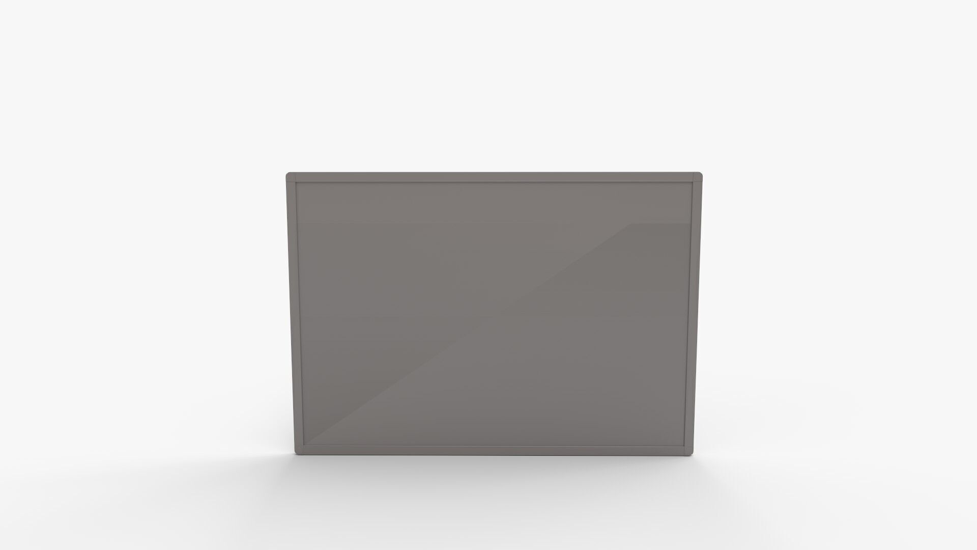 ALLboards Cork Board with Wooden Frame 3D model_10