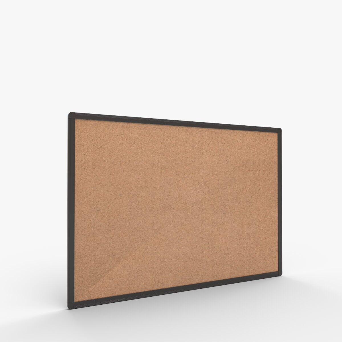 ALLboards Cork Board with Wooden Frame 3D model_12