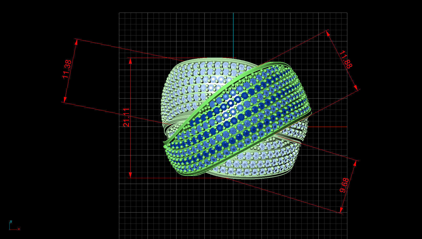 Ring 3993 3D print model_8